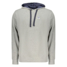 SWEAT-SHIRT FERMETURE ÉCLAIR NORTH SAILS POUR HOMME, GRIS