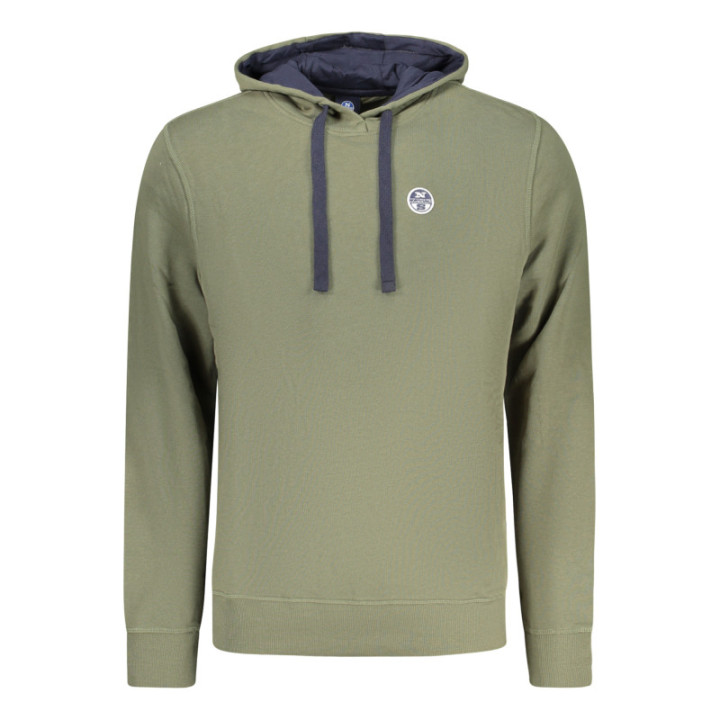 SWEAT-SHIRT FERMETURE ÉCLAIR NORTH SAILS POUR HOMME, VERT