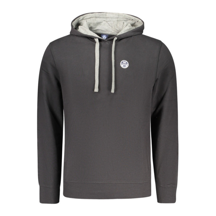 SWEAT-SHIRT NOIR À FERMETURE ÉCLAIR POUR HOMME NORTH SAILS