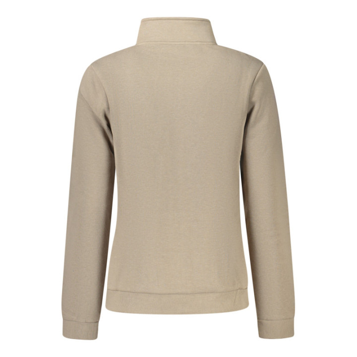 SWEAT-SHIRT BEIGE À FERMETURE ÉCLAIR POUR FEMME NORVÈGE 1963