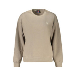 SWEAT-SHIRT BEIGE À FERMETURE ÉCLAIR POUR FEMME NORVÈGE 1963