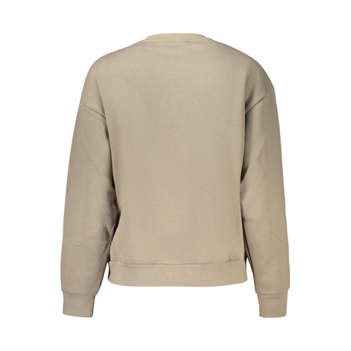 SWEAT-SHIRT BEIGE À FERMETURE ÉCLAIR POUR FEMME NORVÈGE 1963
