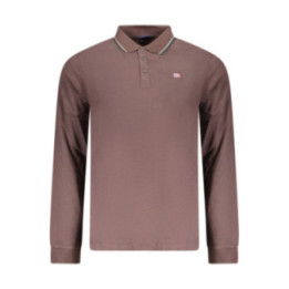 POLO HOMME À MANCHES LONGUES MARRON NORVÈGE 1963