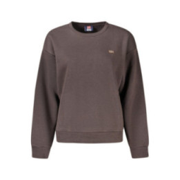SWEAT-SHIRT MARRON À FERMETURE ÉCLAIR POUR FEMME NORVÈGE 1963