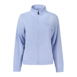 NORVÈGE 1963 SWEAT-SHIRT BLEU À FERMETURE ÉCLAIR POUR FEMME