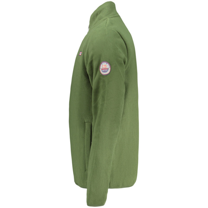 SWEAT-SHIRT VERT À FERMETURE ÉCLAIR POUR HOMME NORVÈGE 1963