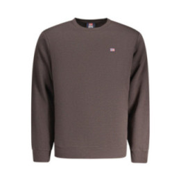 SWEAT-SHIRT MARRON À FERMETURE ÉCLAIR POUR HOMME NORVÈGE 1963