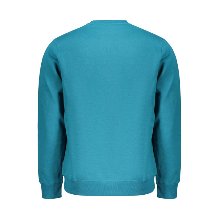SWEAT-SHIRT BLEU À FERMETURE ÉCLAIR POUR HOMME NORVÈGE 1963
