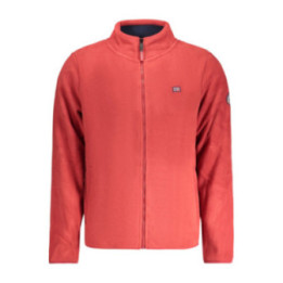 SWEAT-SHIRT ROUGE À FERMETURE ÉCLAIR POUR HOMME NORVÈGE 1963