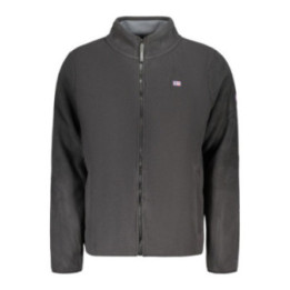 SWEAT-SHIRT NOIR À FERMETURE ÉCLAIR POUR HOMME NORVÈGE 1963
