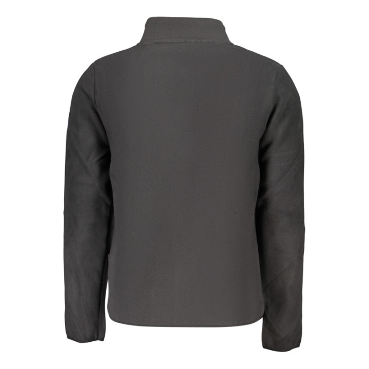 SWEAT-SHIRT NOIR À FERMETURE ÉCLAIR POUR HOMME NORVÈGE 1963