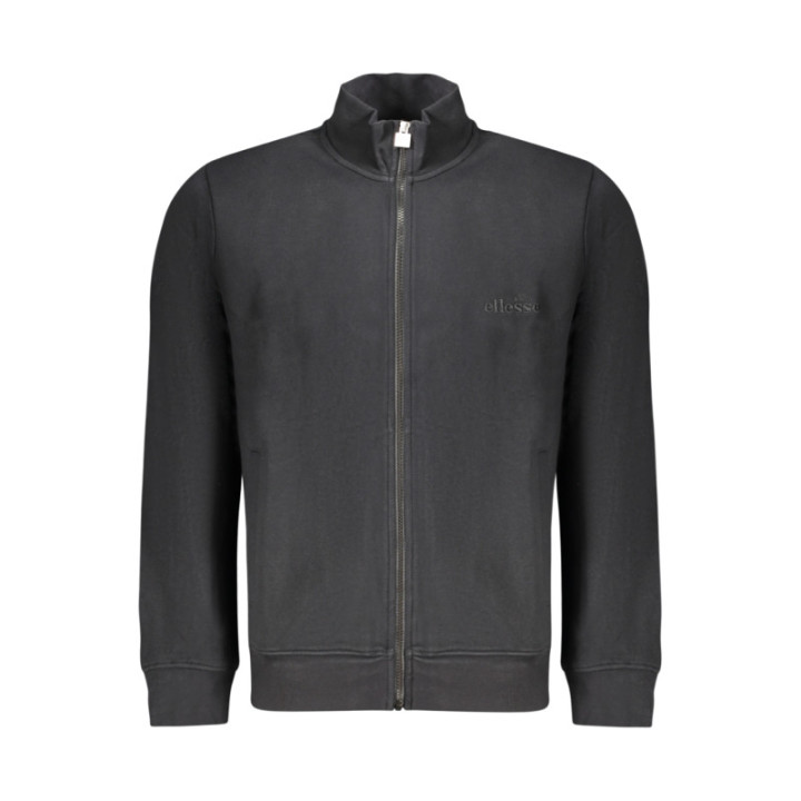 SWEAT-SHIRT NOIR À FERMETURE ÉCLAIR ELLESSE POUR HOMME