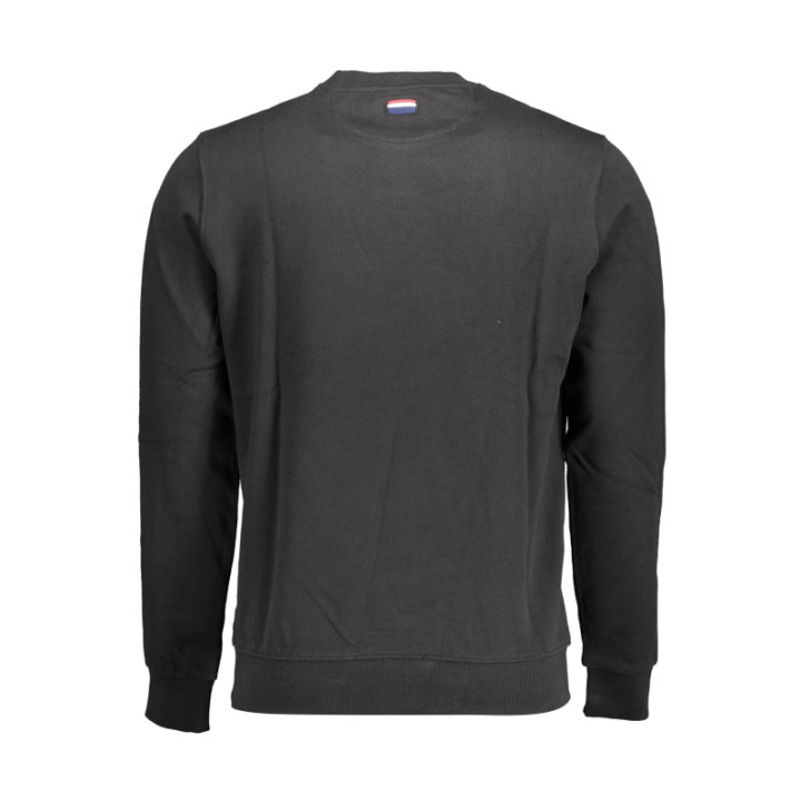 Sweat-shirt zippé noir pour homme US POLO ASSN.