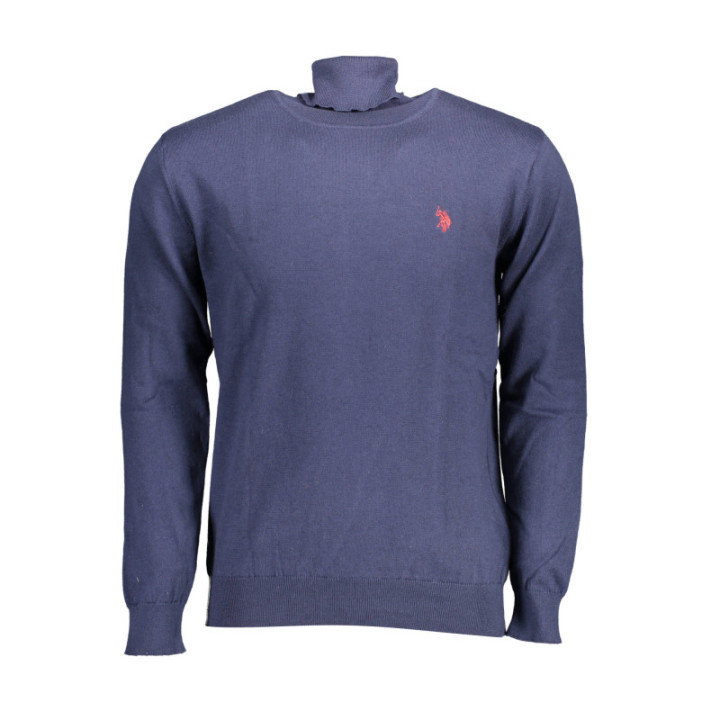 Pull à col roulé bleu pour homme US Polo Assn.