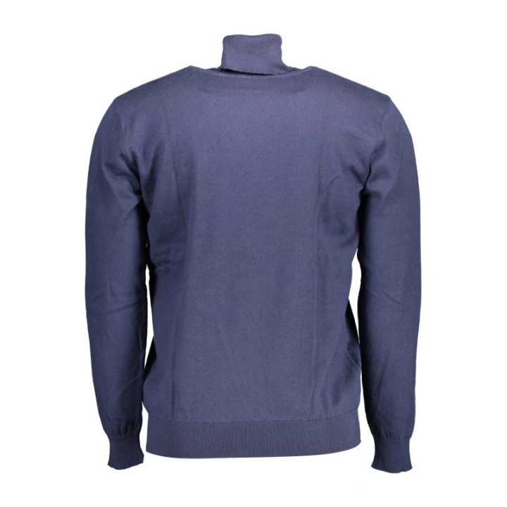Pull à col roulé bleu pour homme US Polo Assn.