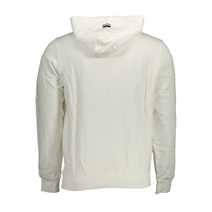 Sweat-shirt blanc zippé pour homme US POLO ASSN.