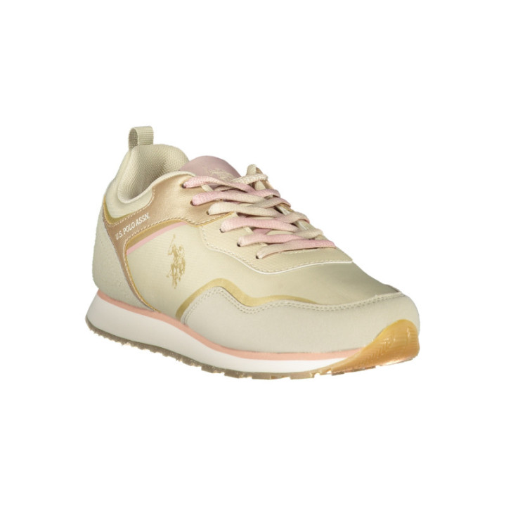 POLO AMÉRICAIN ASSN. CHAUSSURES DE SPORT BEIGE POUR FEMME