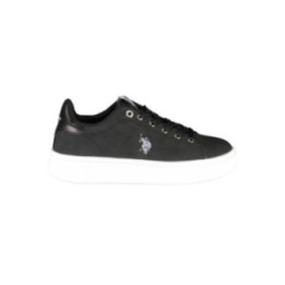 Chaussures de sport noires pour femmes US POLO ASSN.