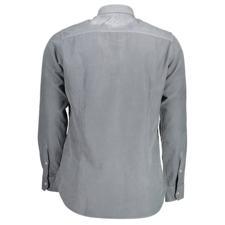 Chemise bleue à manches longues pour homme US POLO ASSN.