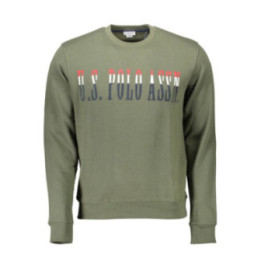 Sweat-shirt vert zippé pour homme US POLO ASSN.