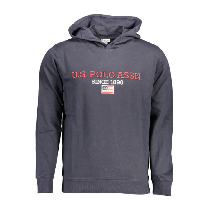 Sweat-shirt zippé bleu pour homme US POLO ASSN.