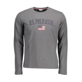 T-shirt à manches longues pour homme US POLO ASSN., gris