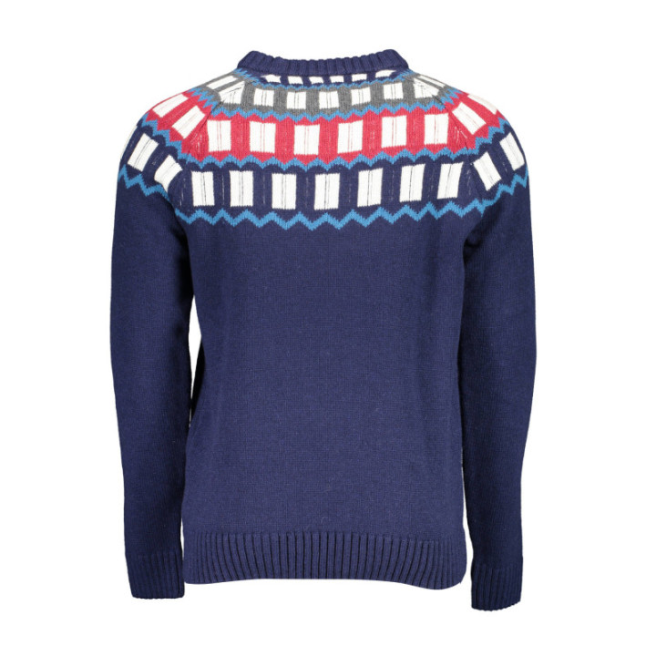 PULL GANT HOMME BLEU