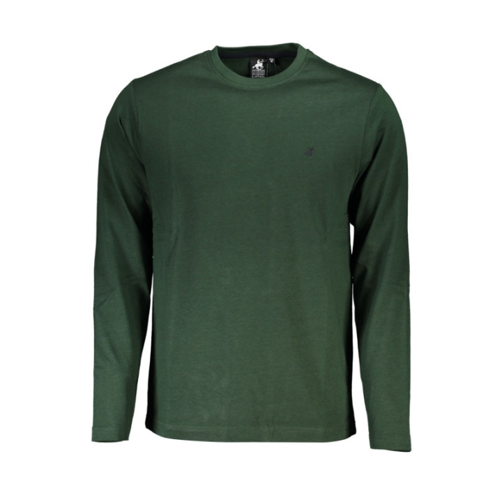T-shirt vert à manches longues pour homme US GRAND