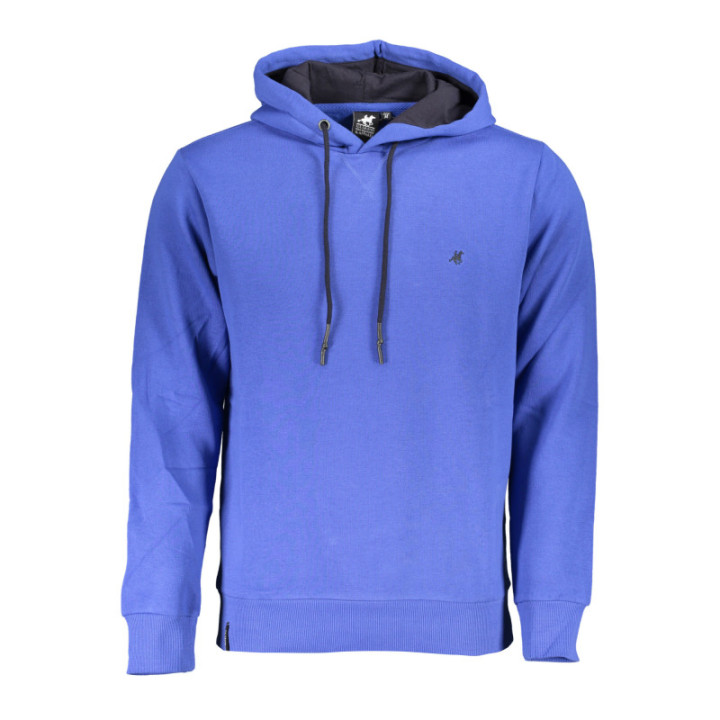 SWEAT-SHIRT BLEU À FERMETURE ÉCLAIR POUR HOMME US GRAND