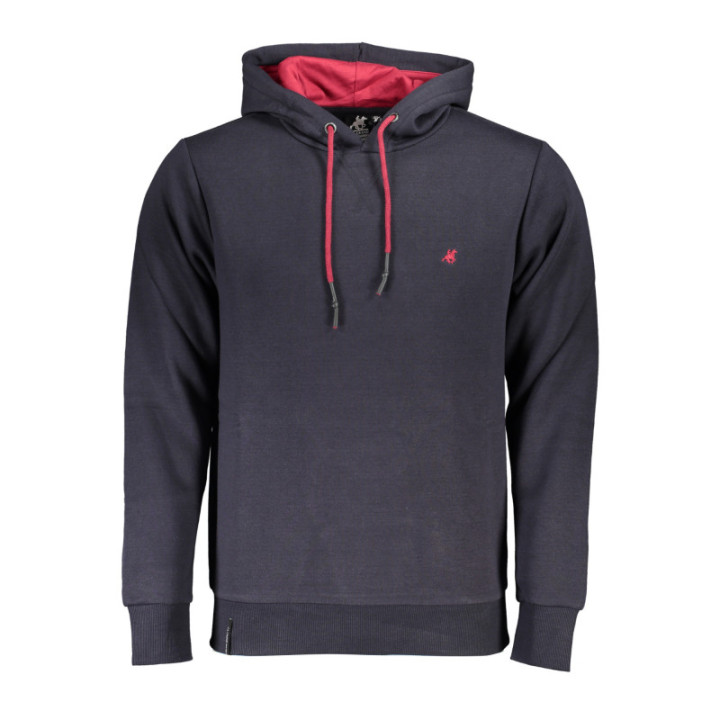 SWEAT-SHIRT BLEU À FERMETURE ÉCLAIR POUR HOMME US GRAND