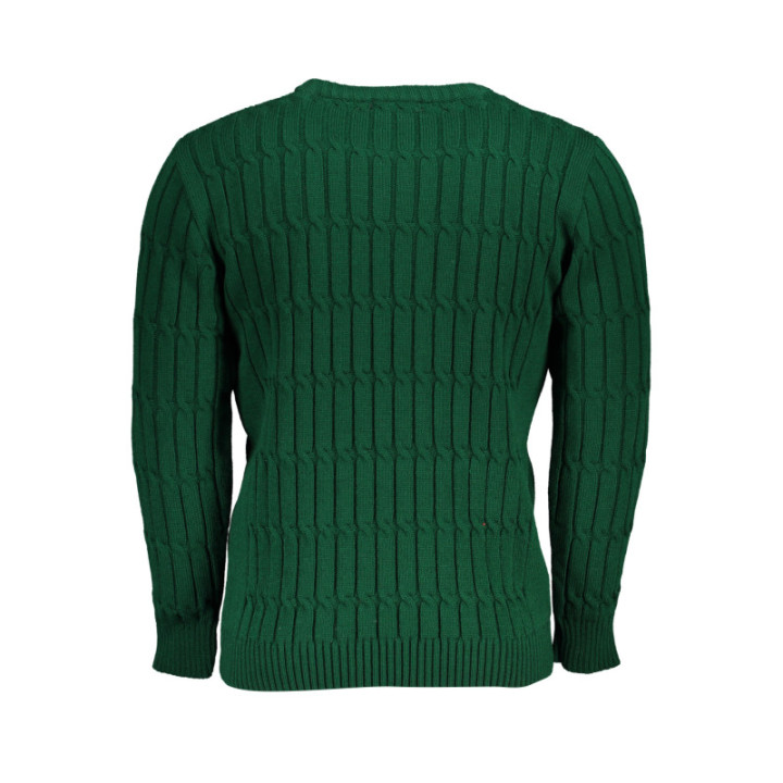 PULL VERT POUR HOMME US GRAND