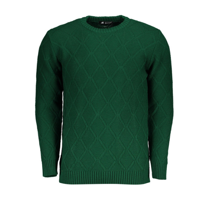 PULL VERT POUR HOMME US GRAND