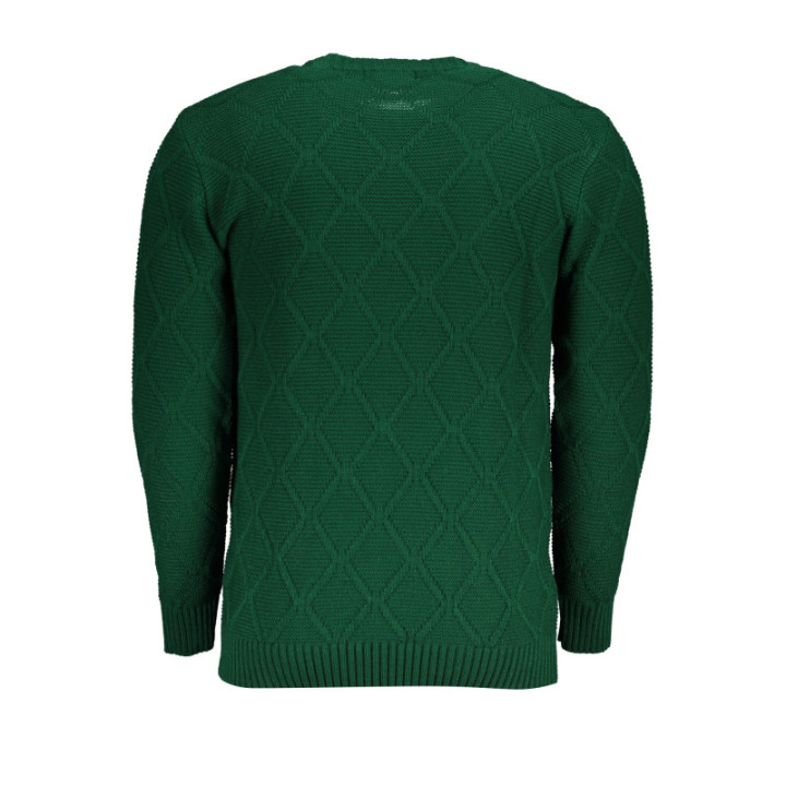 PULL VERT POUR HOMME US GRAND