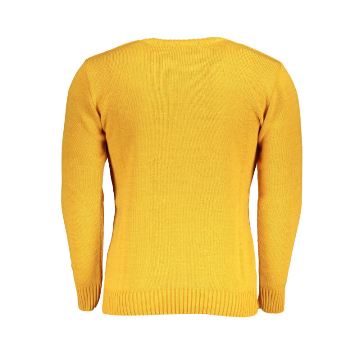 PULL JAUNE POUR HOMME US GRAND