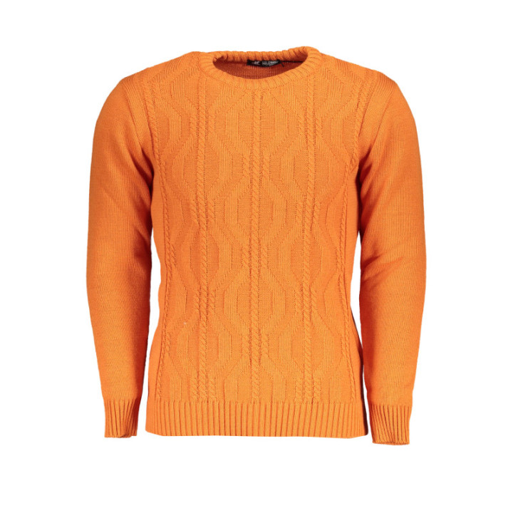 PULL ORANGE POUR HOMMES US GRAND