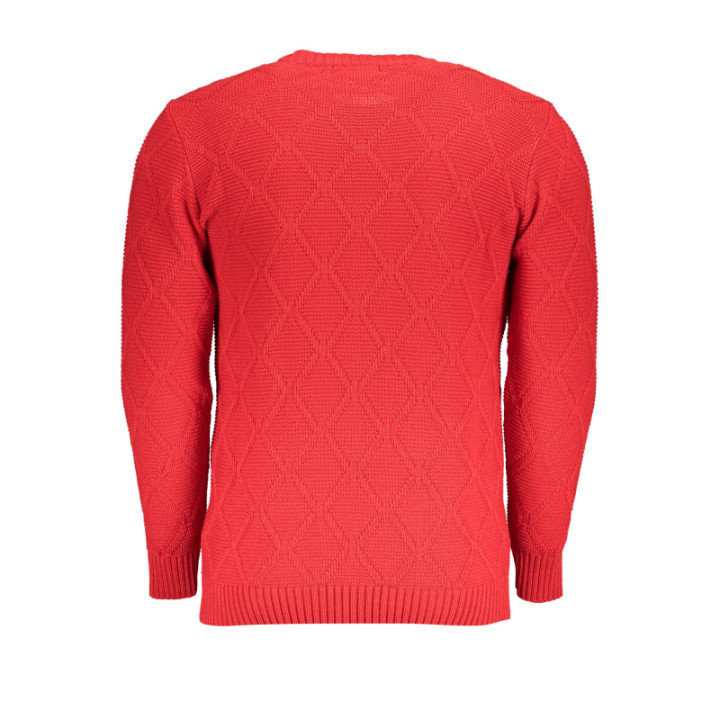 PULL ROUGE POUR HOMME US GRAND