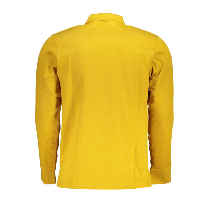 Chemise polo US Grand Polo à manches longues pour homme, jaune
