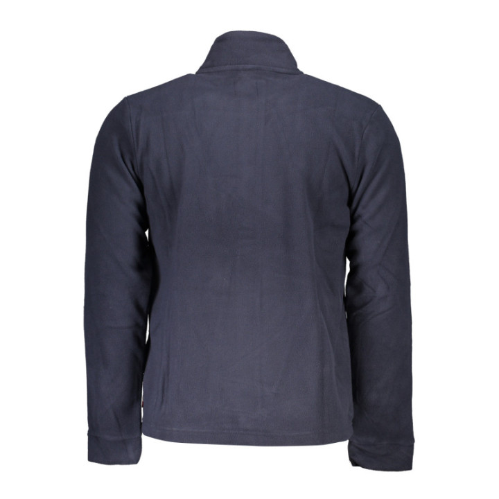 SWEAT-SHIRT ZIPPÉ BLEU GIAN MARCO VENTURI POUR HOMME