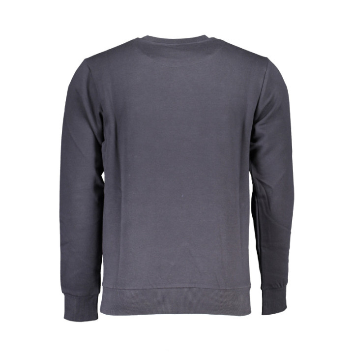 SWEAT-SHIRT BLEU À FERMETURE ÉCLAIR POUR HOMME US GRAND