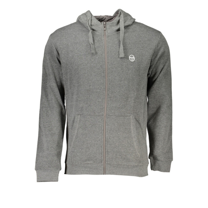 SWEAT-SHIRT ZIPPÉ HOMME SERGIO TACCHINI GRIS