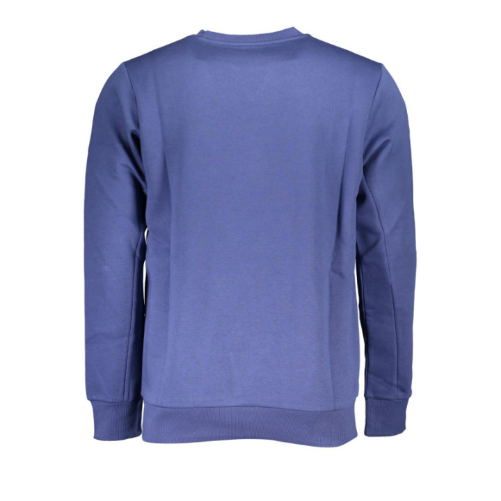 SWEAT-SHIRT BLEU À FERMETURE ÉCLAIR POUR HOMME US GRAND