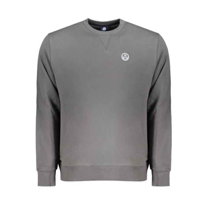 SWEAT-SHIRT SANS FERMETURE ÉCLAIR GRIS POUR HOMMES NORTH SAILS