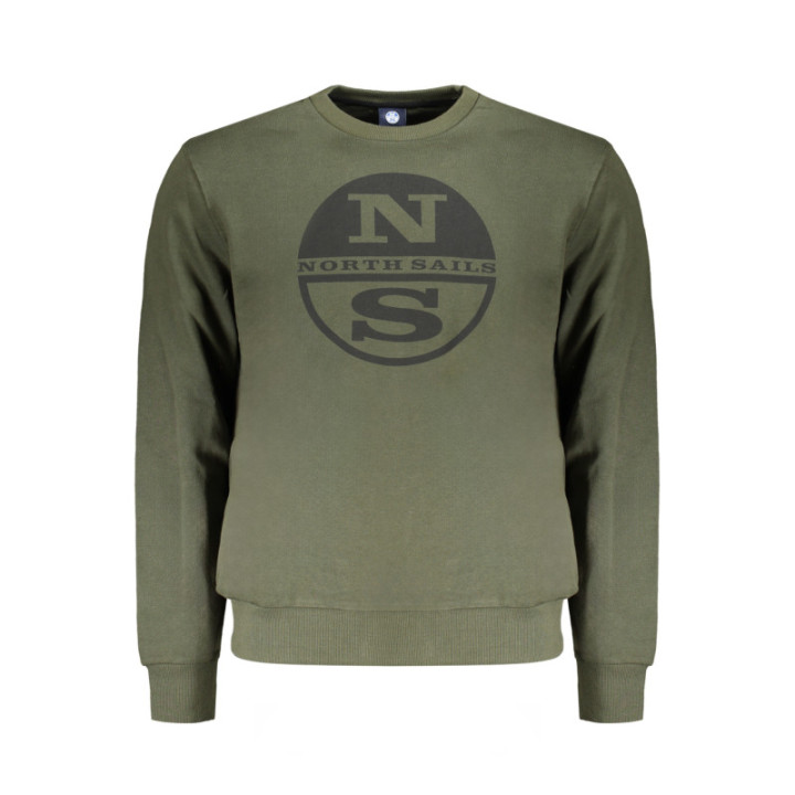 SWEAT-SHIRT SANS FERMETURE ÉCLAIR POUR HOMME VERT NORTH SAILS