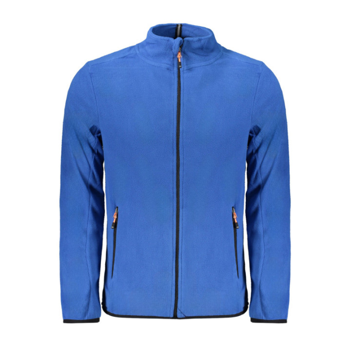 SWEAT-SHIRT ZIPPÉ HOMME NORVÈGE 1963 BLEU