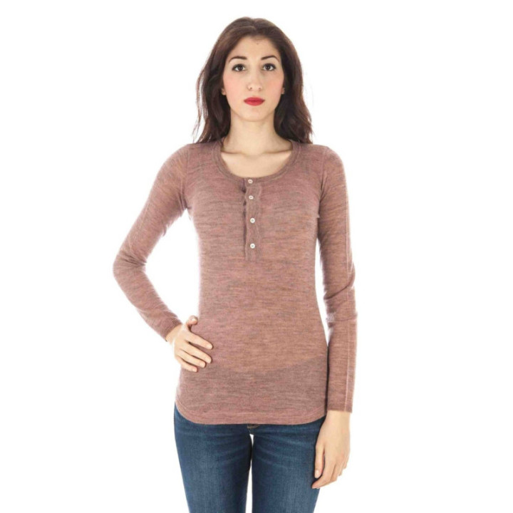 PULL FEMME FRED PERRY ROSE