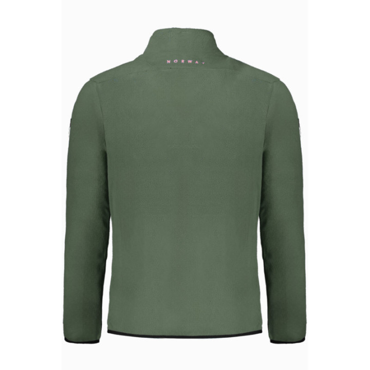 NORVÈGE 1963 SWEAT-SHIRT ZIPPÉ VERT POUR HOMME