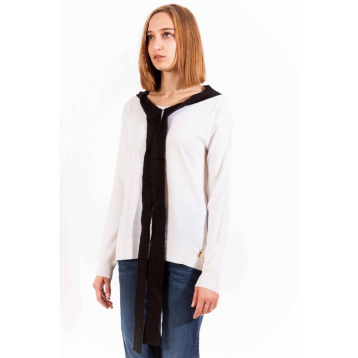 LOVE MOSCHINO PULL FEMME BLANC