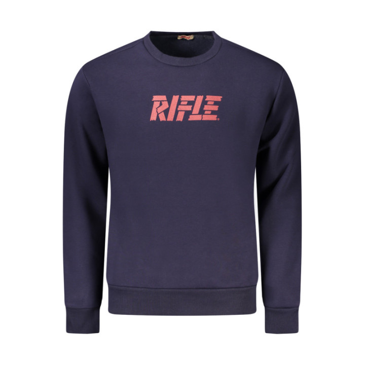 SWEAT-SHIRT RIFLE SANS ZIP HOMME BLEU