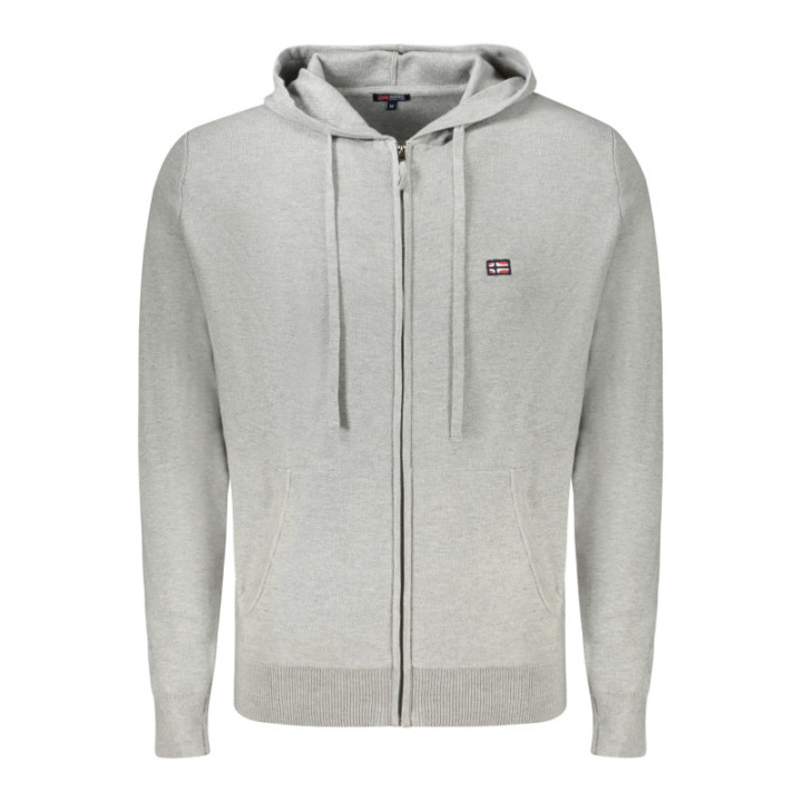 NORVEGE 1963 CARDIGAN HOMME GRIS