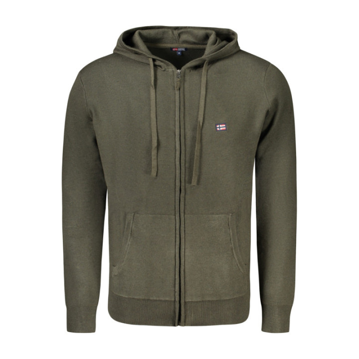 CARDIGAN HOMME VERT NORVÈGE 1963